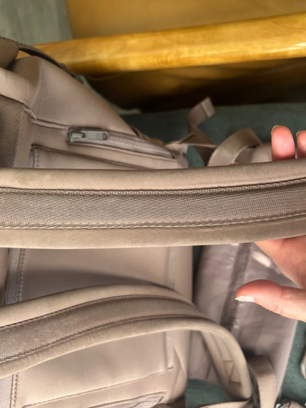 Dagne Dover Large Indi Diaper Bag in Dune